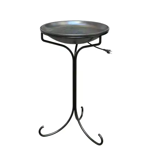 Woodlink Heated Birdbath with Metal Stand
