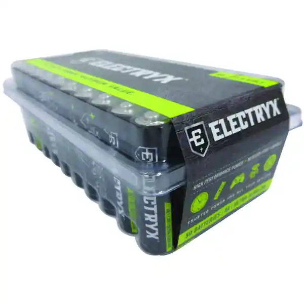 Electryx - 50-Pack Alkaline AA Batteries