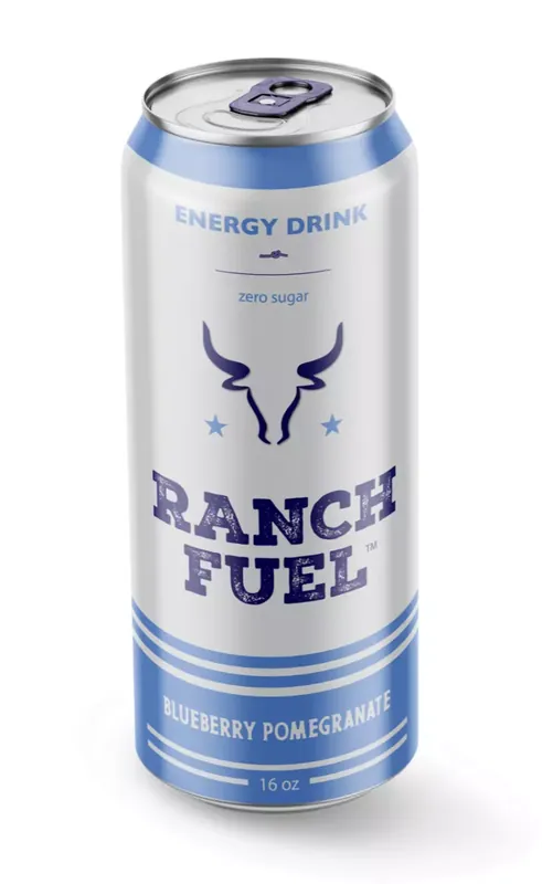 Ranch Fuel - Energy Drink Blueberry Pomegranate 16 oz