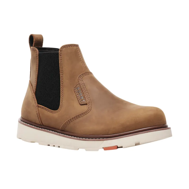 Brunt Footwear The Ohman Men‘s Soft Toe Boot - Brown
