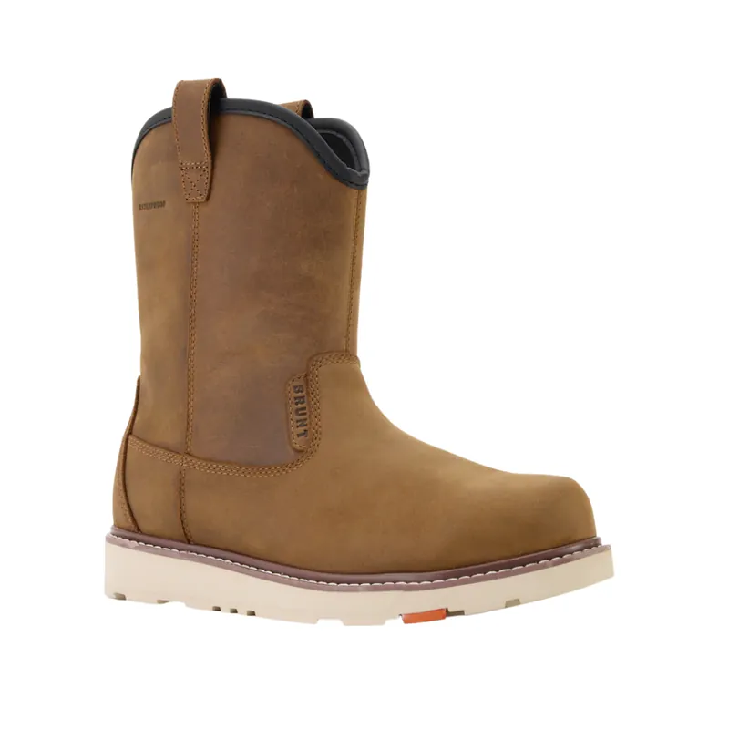 Brunt Footwear The Bolduc Waterproof Men‘s Soft Toe Boot - Brown