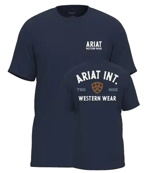 Ariat Men‘s Outline Shop Short Sleeve T-Shirt