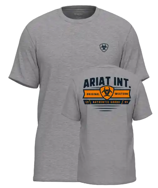 Ariat Men‘s Banner Badge Short Sleeve T-Shirt