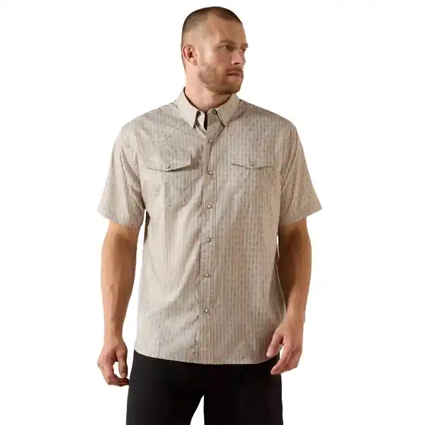Ariat Men‘s S26 Printed Western VentTEK Classic Fit Snap Shirt