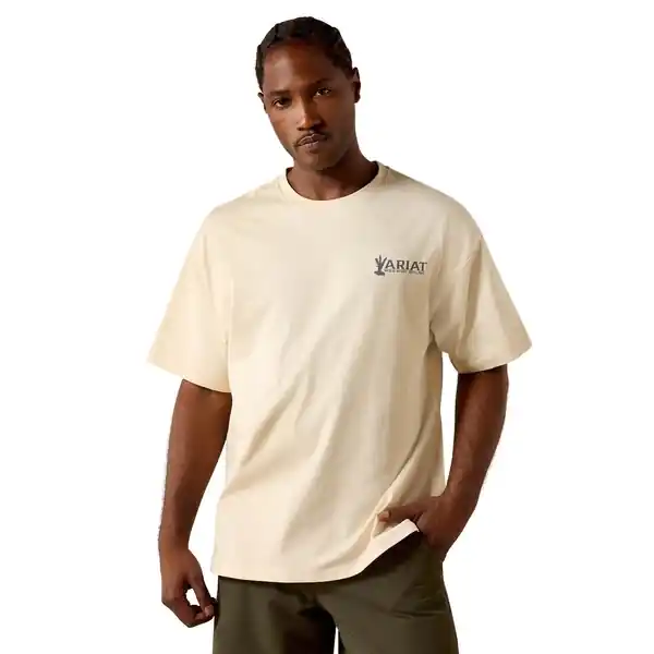 Ariat Men‘s S26 The Wicked Boxy T-Shirt Sandshell