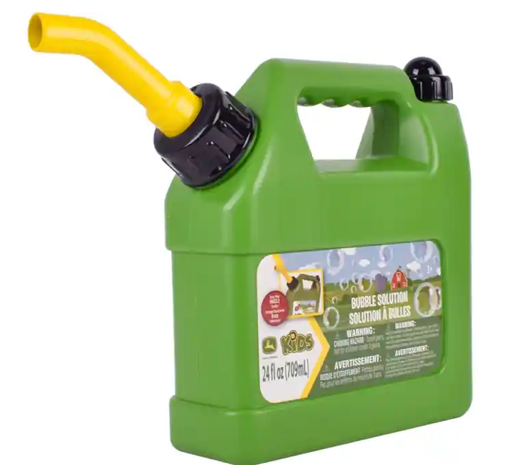 John Deere Gas Can Bubble Solution