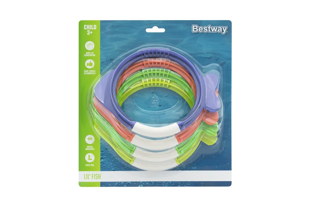 Bestway® Lil‘ Fish™ Dive Ring Toys