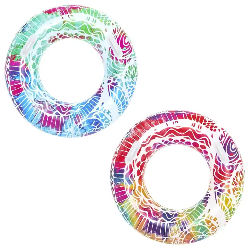 H2OGO! Summer Swirl Kids Swim Tube 36" (2 Assorted Colors)