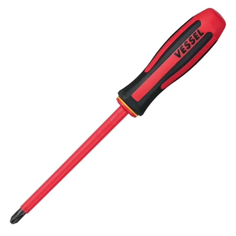 Vessel Tools MEGADORA Insulated Screwdriver (+3 x 150) No.960P3150