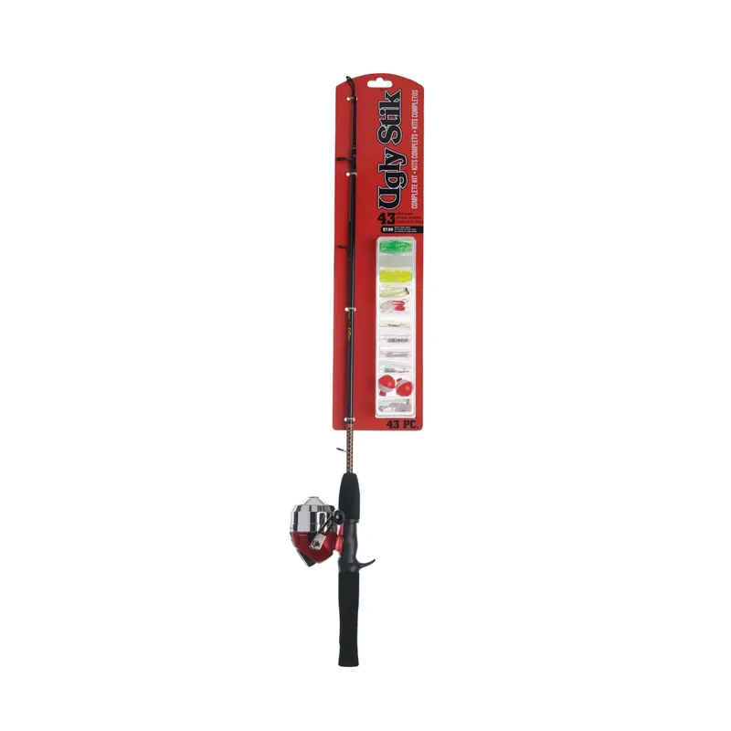 Ugly Stik Complete Spincast Kit - UGLYMULTISCCOMPKIT