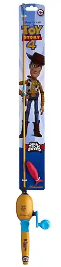 Shakespeare Disney Toy Story Beginner Kit, Rod & Reel Combo