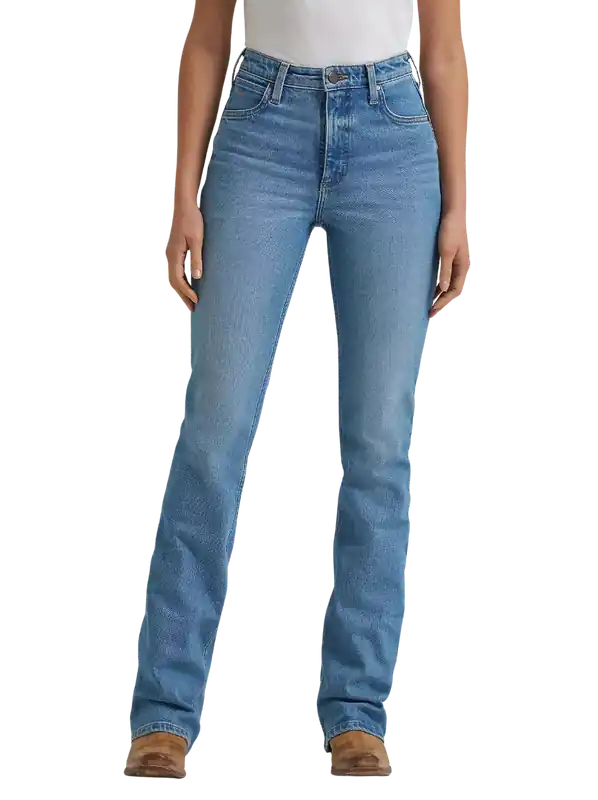 Wrangler Women‘s S26 High Rise Rodeo Bootcut Riding Jean