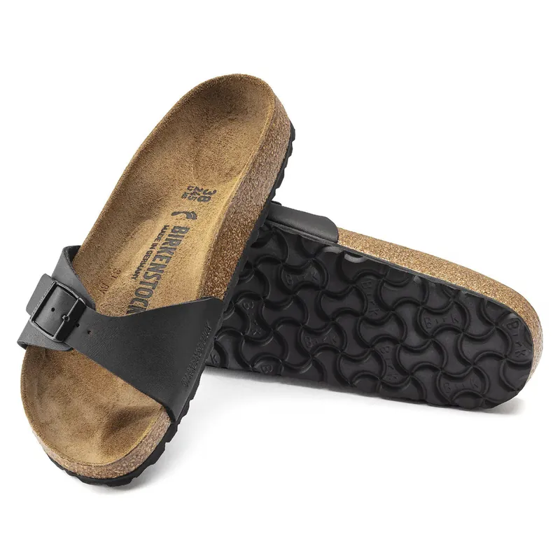 Birkenstock Women‘s Madrid Birko-Flor Sandal - Black