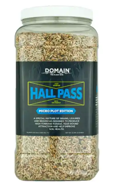 Domain Outdoor Hall Pass 1/6 Acre Deer Food Plot