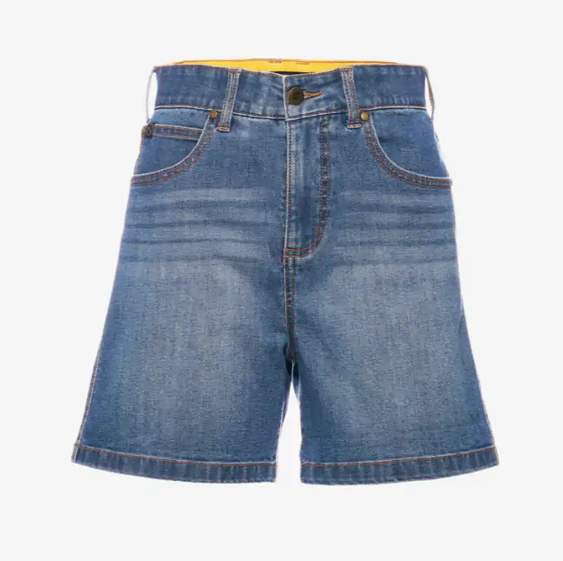 Noble Outfitters Women‘s S26 Tug-Free 5” Denim Short - Stonewashed