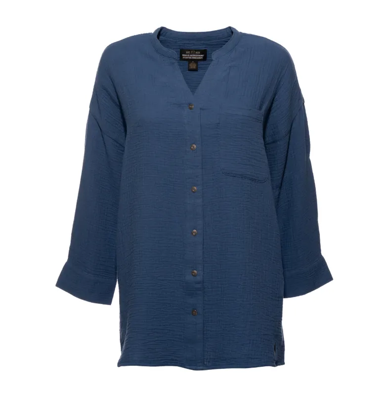 Noble Outfitters Women‘s S26 Relaxed Cotton Slub Shirt