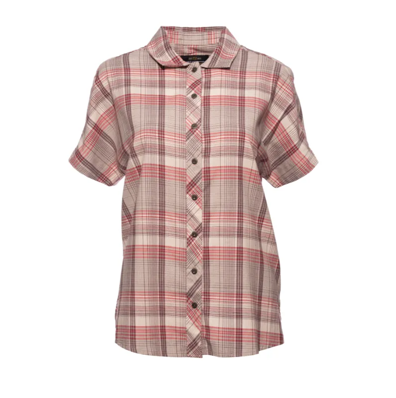 Noble Outfitters Women‘s S26 FullFlexx Drop Shoulder Short Sleeve Everyday Shirt