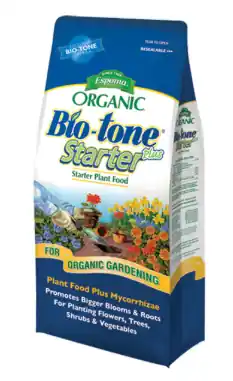 Espoma Organic Bio-tone Starter Plus Dry Plant Food - 4 lbs