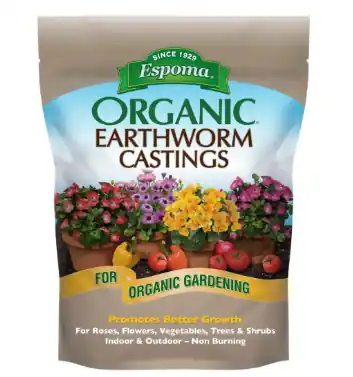 Espoma Organic Earthworm Castings Fertilizer - 4 qt