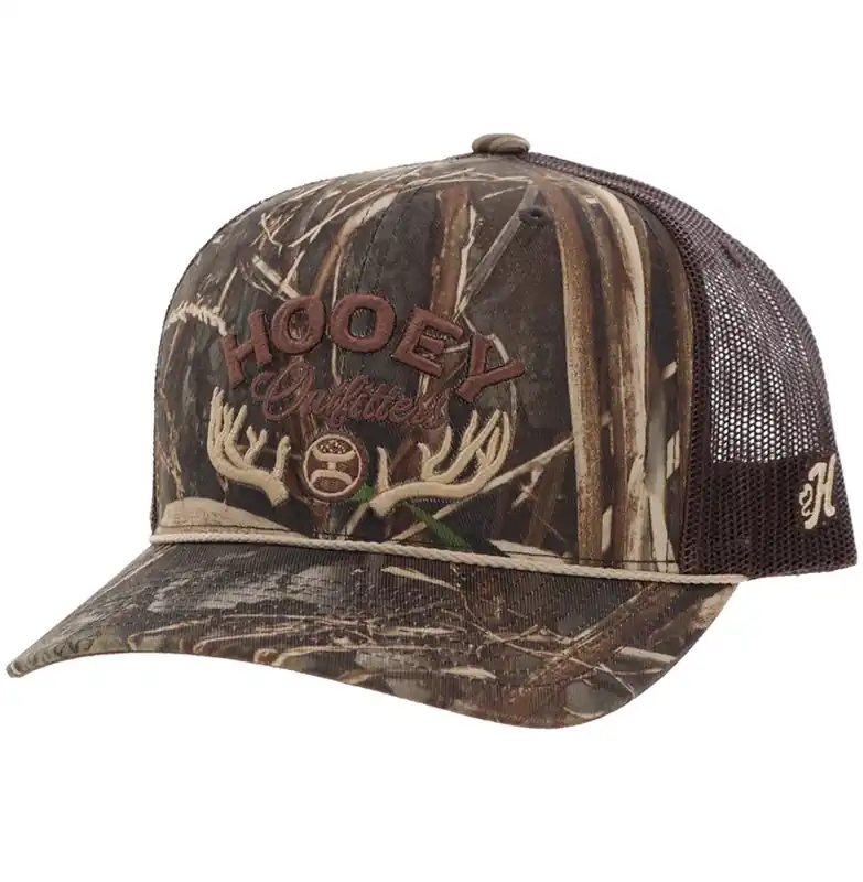Hooey Men‘s S26 Outfitters Hat RealTree Camo/Brown