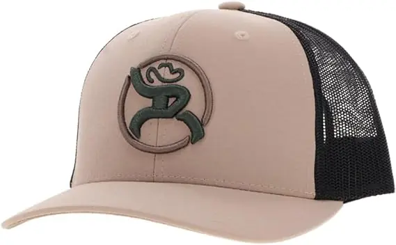 Hooey Men‘s S26 Strap Roughy Hat Tan/Black
