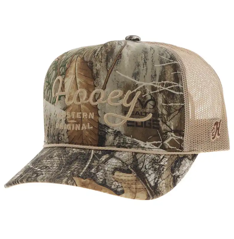Hooey Men‘s S26 OG Hat RealTree Edge Camo/ Tan