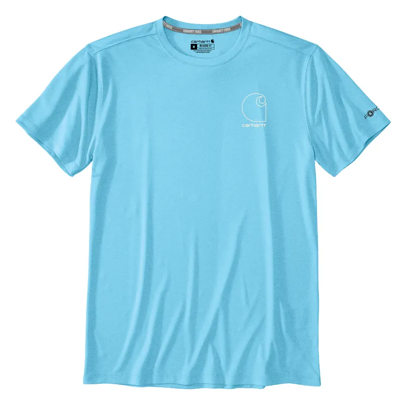 Carhartt Men‘s S26 Force Sun Defender Relaxed Logo T-Shirt
