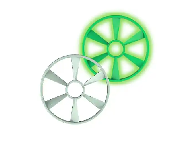 Caldwell ClayCopter UFO 110mm Glowing Target - 50 PK