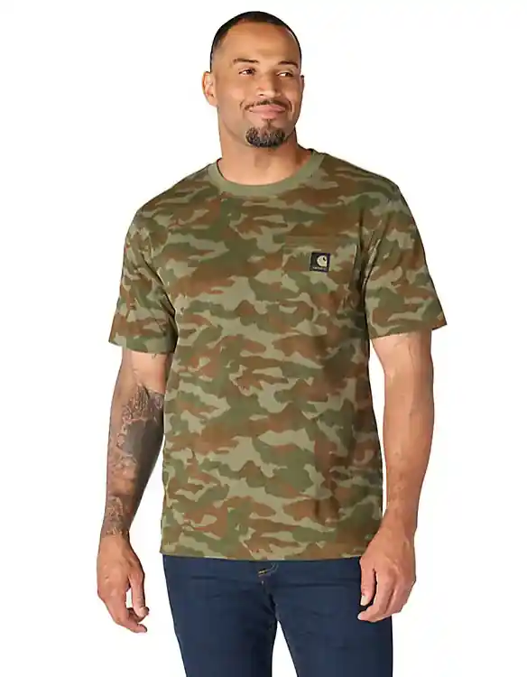 Carhartt 107298 Men‘s S26 Irvine Relaxed Camo T-Shirt