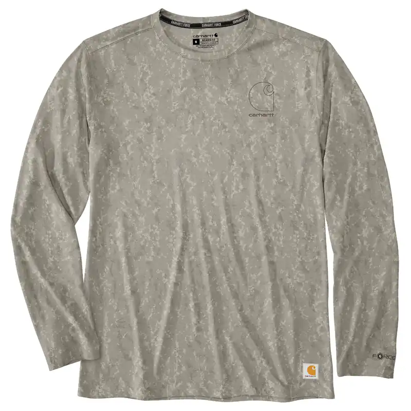 Carhartt 107500 Men‘s S26 Force Sun Defender Relaxed Print Long Sleeve T-Shirt