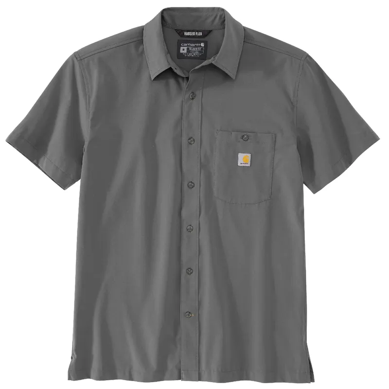 Carhartt 106141 Men‘s S26 Force Sun Defender Woven Relaxed Short Sleeve Shirt