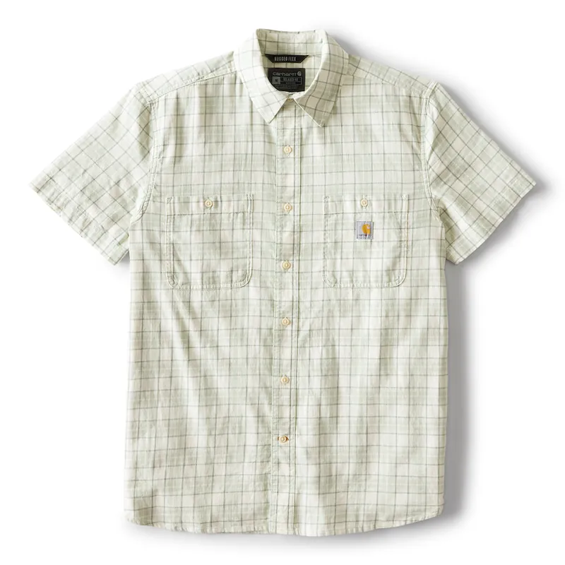 Carhartt 107272 Men‘s S26 Bozeman Relaxed Short Sleeve Plaid Shirt