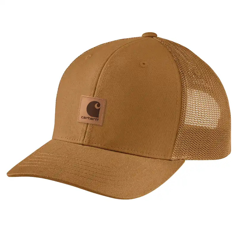 Carhartt 107340 Men‘s S26 Washed Duck Mesh-Back Cap - Carhartt Brown