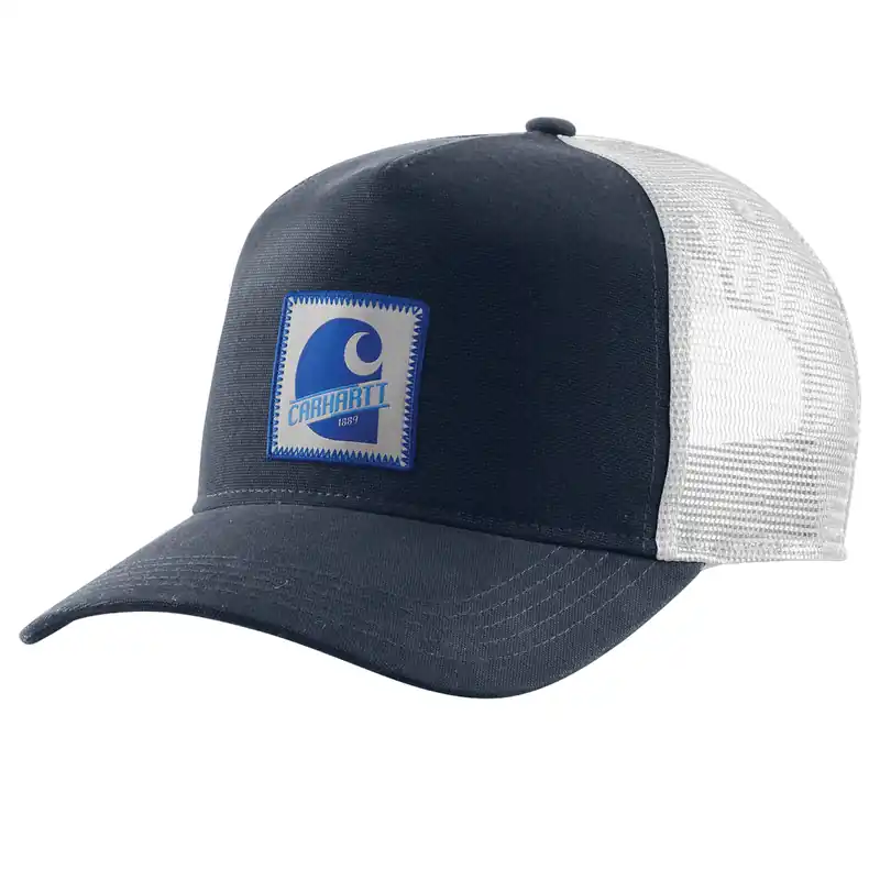 Carhartt 107338 Men‘s S26 Rugged Flex Five-Panel C Patch Cap - Navy