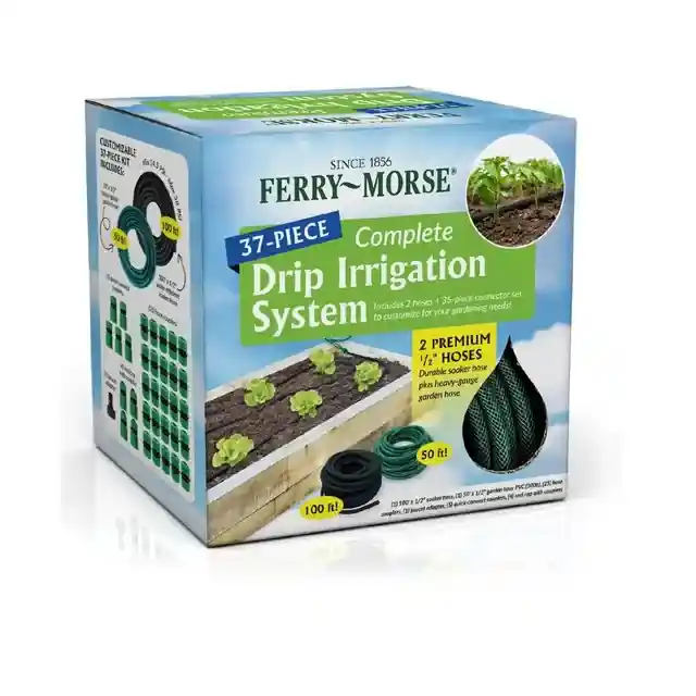 Ferry Morse Complete Drip Irrigation System, 37 Piece - KDRIP-2