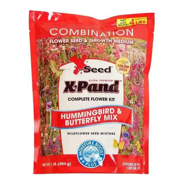 X-Seed X-Pand Hummingbird & Butterfly Wildflower Kit - 1lb