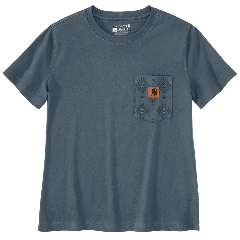 Carhartt 107395 Women‘s S26 Irvine Relaxed Bethany Yellowtail Short Sleeve T-Shirt