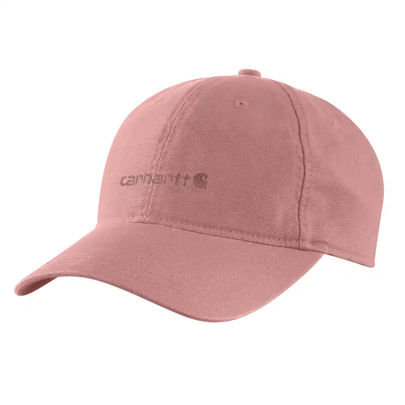 Carhartt 106810 Women‘s S26 Canvas Embroidered Graphic Cap - Rose Tint