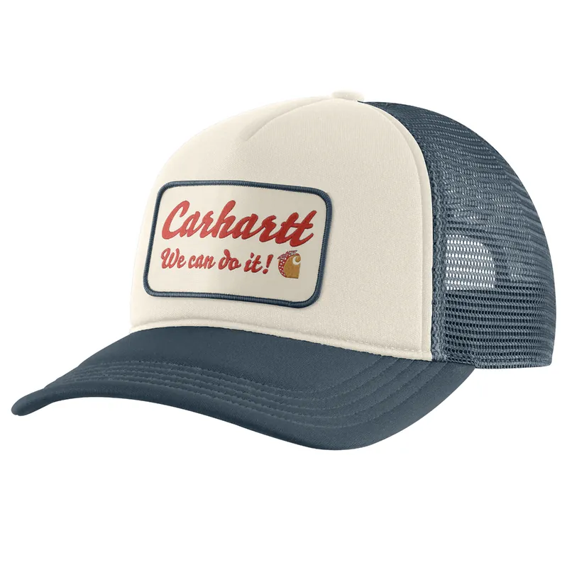 Carhartt 107381 Women‘s S26 Rosie C Trucker Hat - Iron Blue
