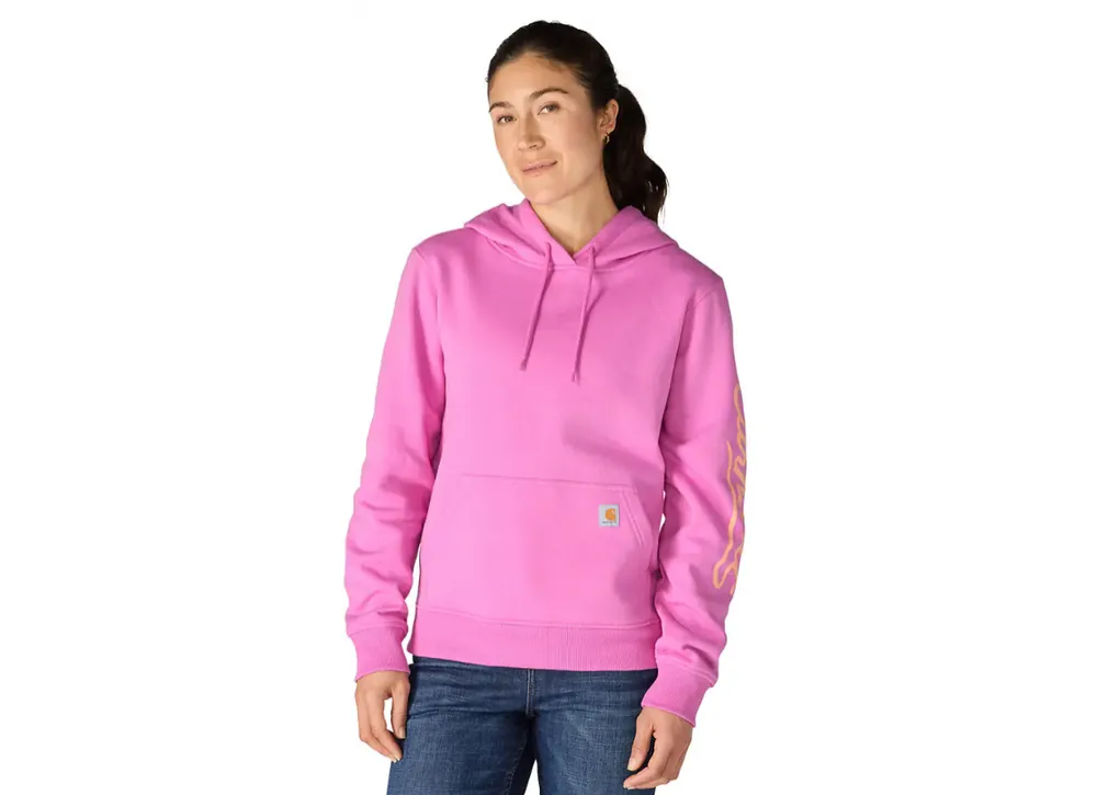 Carhartt 107414 Women‘s S26 Sawyer Script Logo Sweatshirt