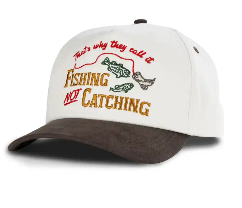 Sendero‘s Unisex S26 Not Catching Hat - White/Blue