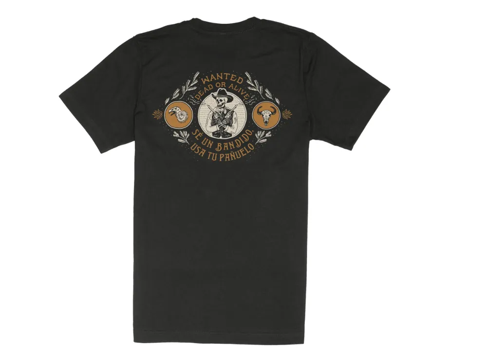 Sendero Men‘s S26 Dead or Alive Short Sleeve T-Shirt - Black