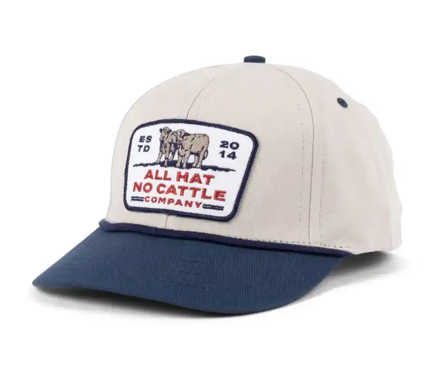 Sendero Unisex‘s S26 All Hat No Cattle Hat - Navy