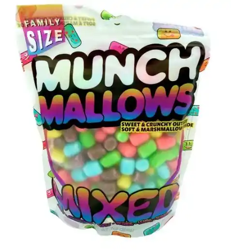 Munch Mallows Mixed Marshmallow Candy - 7oz