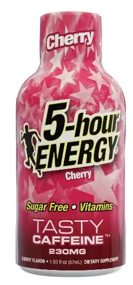 5-Hour Energy Cherry Flavor 1.93 FL OZ.