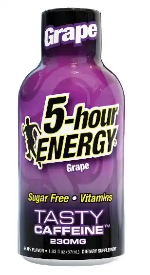 5-Hour Energy Grape Flavor 1.93 FL OZ.
