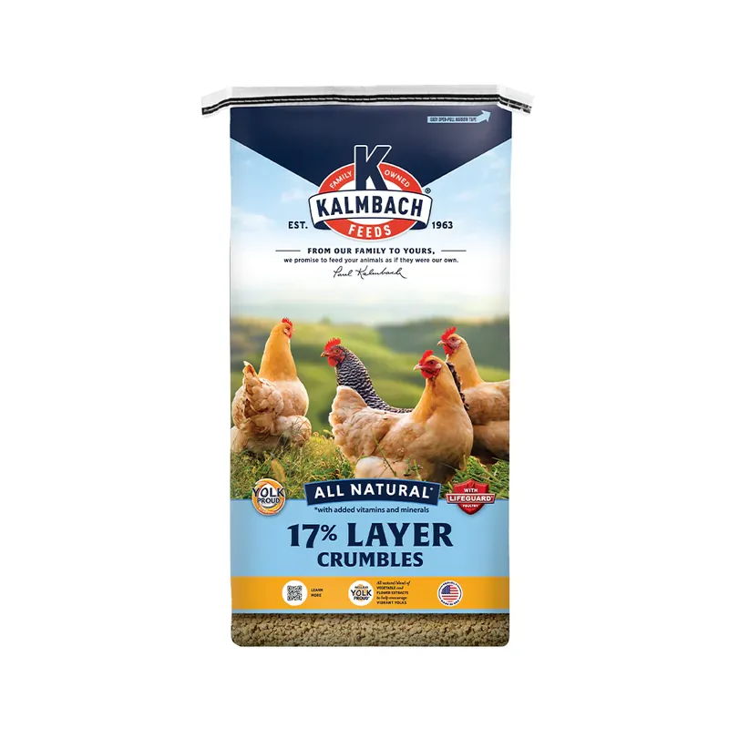 Kalmbach 17% All Natural Layer Crumbles Poultry Feed 50lbs