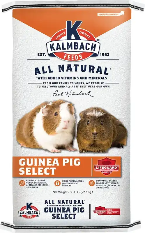 Kalmbach 22% Guinea Pig Select Feed 50lbs