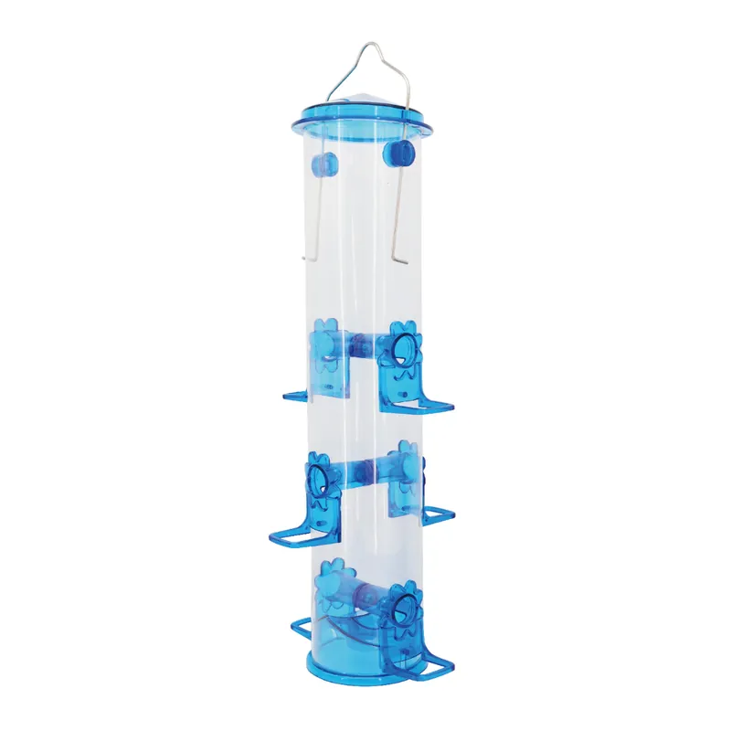Centurion 3.6 Lbs Bird Feeder 6 Port Mix Seed Feeder