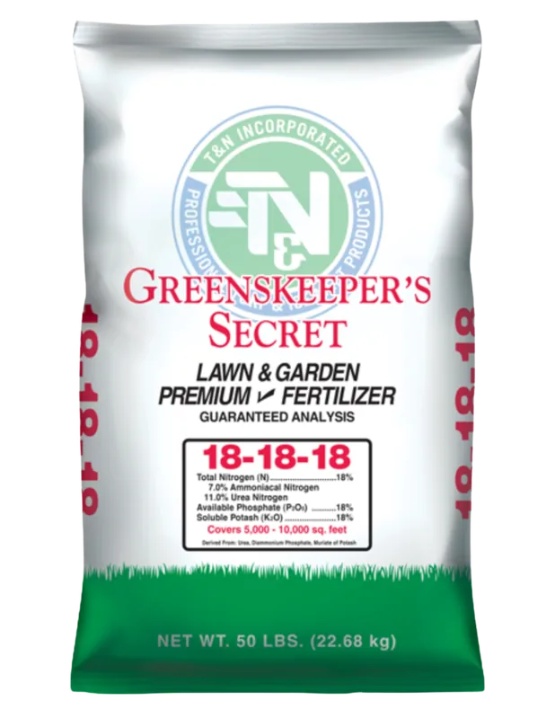 Greenskeeper‘s Secret 18-18-18 Lawn Fertilizer 50lbs